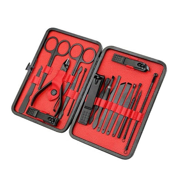 Stainless Steel Manicure Pedicure Grooming Kit Nail Clippers