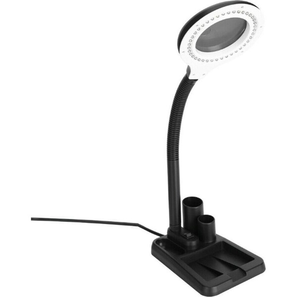 10x Magnifying Glass Lamp 40LED Light Magnifier