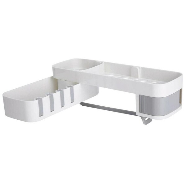 Shower Bathroom Caddy Corner Shelf Rack Holder