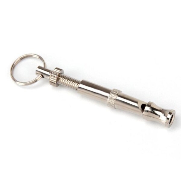 Pet Dog Puppy Training Stainless Whistle Adjustable Pitch