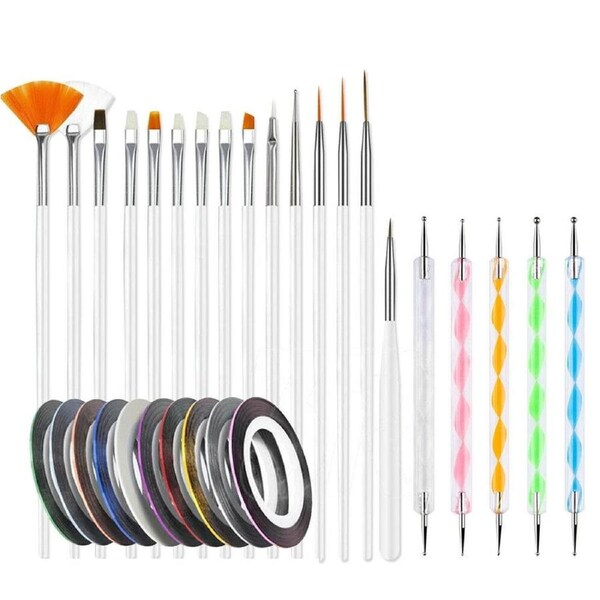 Nail Art Pen Brushes Dotting Pen Tool Multi-Colour