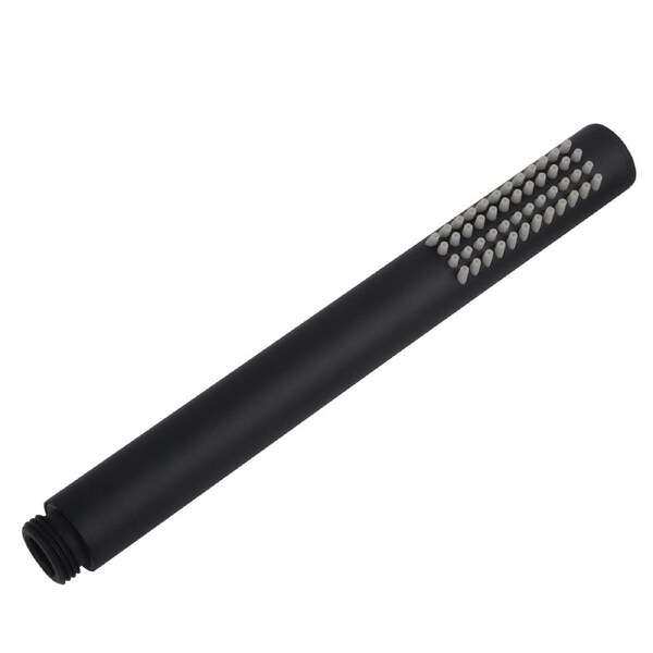 ACA WELS Black Round Solid Brass HandHeld Shower Head Shower Spray