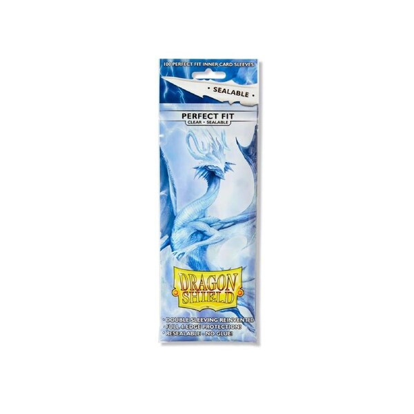 Sleeves - Dragon Shield - Perfect Fit Sealable - Standard - Clear