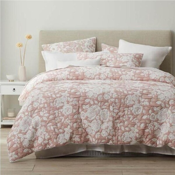 Platinum Collection CORALIE DUSK Duvet Doona Quilt Cover Set - Queen Bed