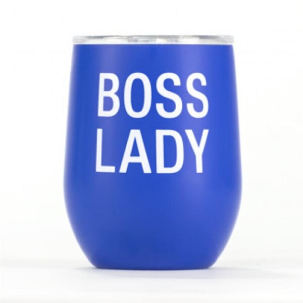 Say What? Thermal Wine Tumbler - Boss Lady