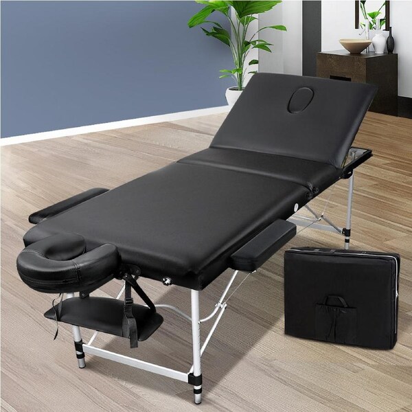 Zenses Massage Table 3 Fold Aluminium Portable Massage table 60CM