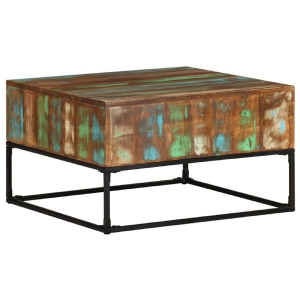 Coffee Table 68x68x41 cm Solid Reclaimed Wood vidaXL