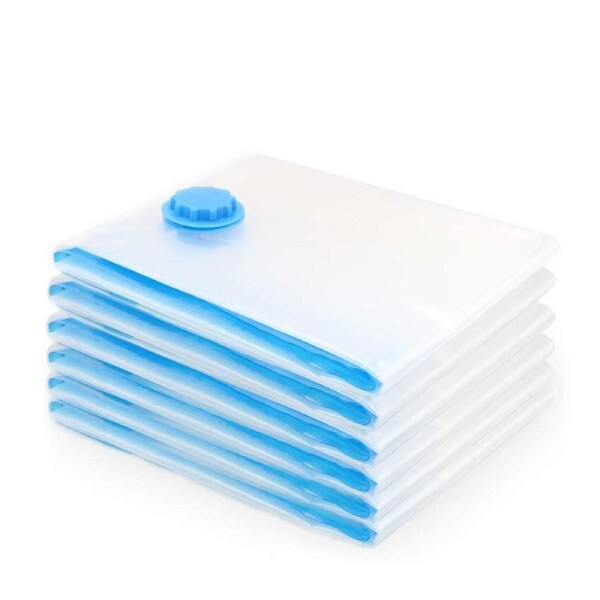 Ozoffer 6PCS Vacuum Storage Bags Saver Seal Compressing Medium Large Jumbo Supersize