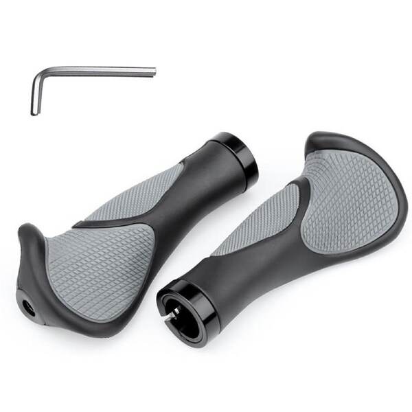 1 Pair Bike Bicycle Handlebar Grips Anti-Slip