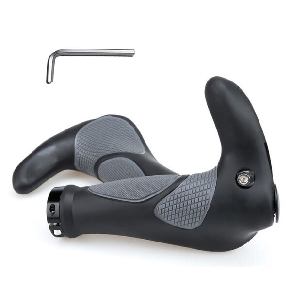 1 Pair Bike Bicycle Handlebar Grips Anti-Slip