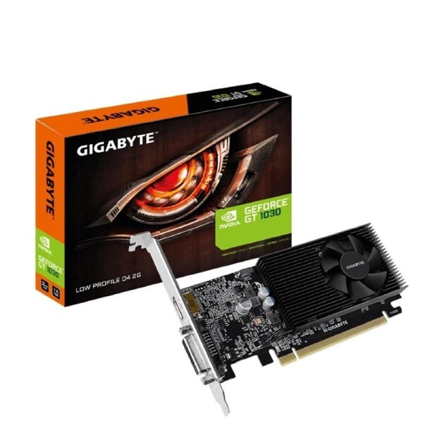Gigabyte nVidia GeForce GT 1030 2GB DDR4 Fan PCIe Graphics Video Card For CPU/PC