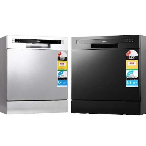 Devanti Benchtop Dishwasher 8 Place Settings Silver