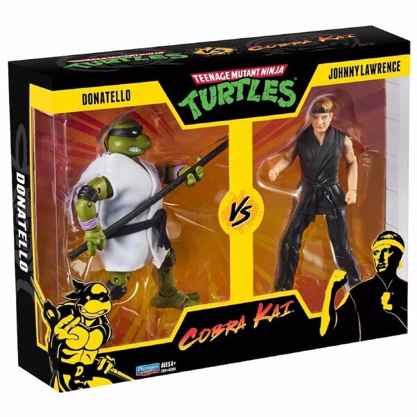 TMNT vs Cobra Kai Donatello vs Johnny Lawrence 2pk