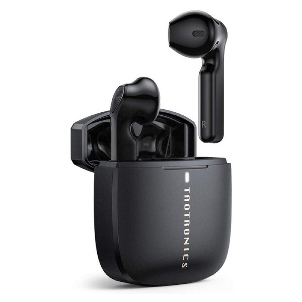 TaoTronics Bluetooth 5.2 SoundLiberty 92 Wireless Earbuds Ear Headphones, 30H Playtime, USB Type C, IPX8 Waterproof