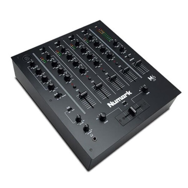 Numark M6USB 4-Channel Mixer DJ Desk Mixing Console w/ USB for Computer Black