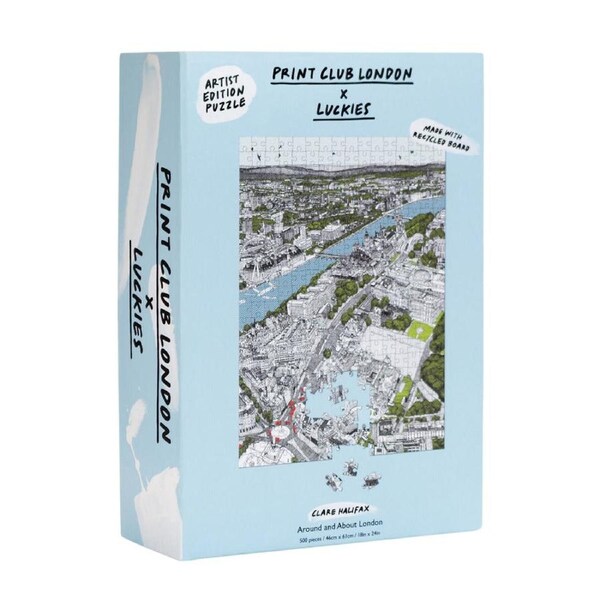 Luckies Print Club Around and About London Puzzle
