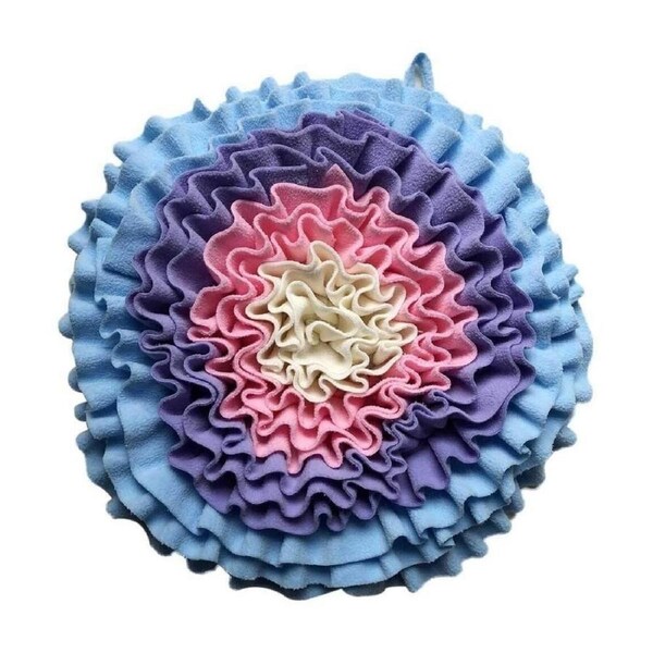 Paw Fun Snuffle Feeding Mat 50cm - Pastel