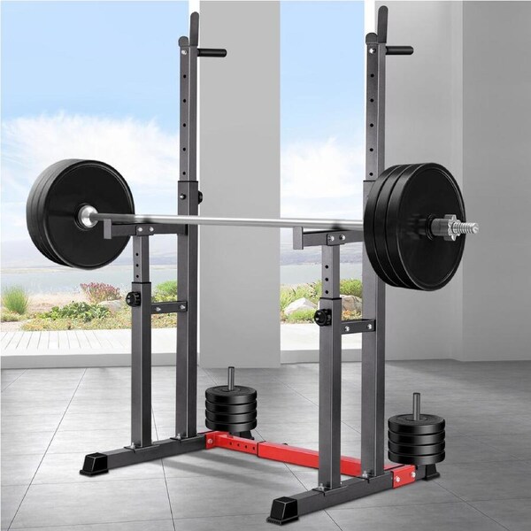 BLACK LORD Squat Rack Weight Bench Pro
