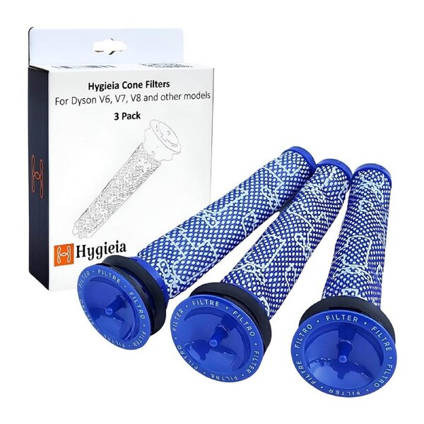 3 Filters for DYSON V6, V7, V8, DC58, DC59, DC61, DC62 stickvac