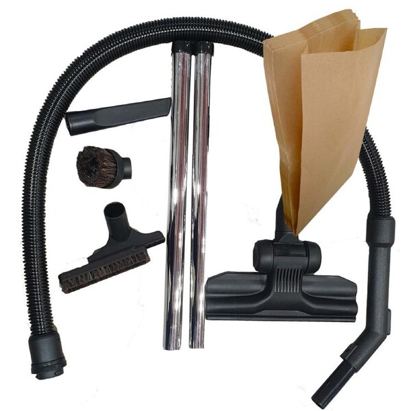 Pullman Value Pack, Hose, Rod, Tools, floor head + 10 vacuum bags
