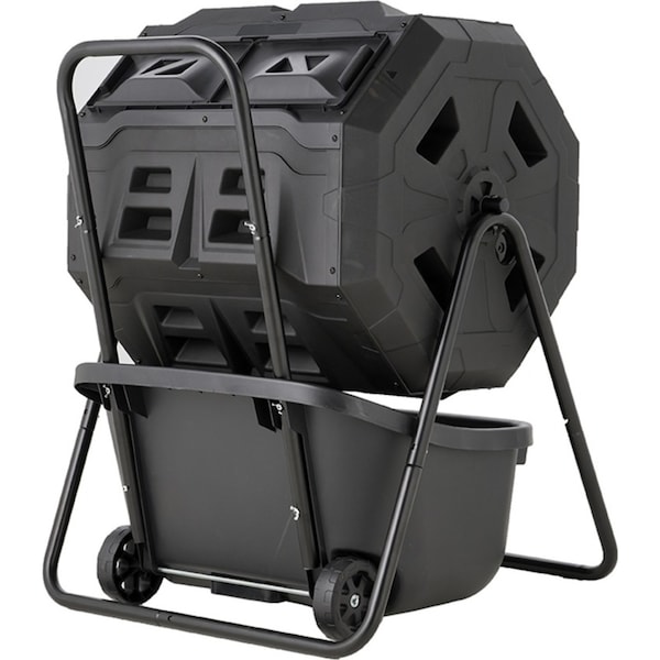 Maze 160L ROTO Twin Composter with Cart