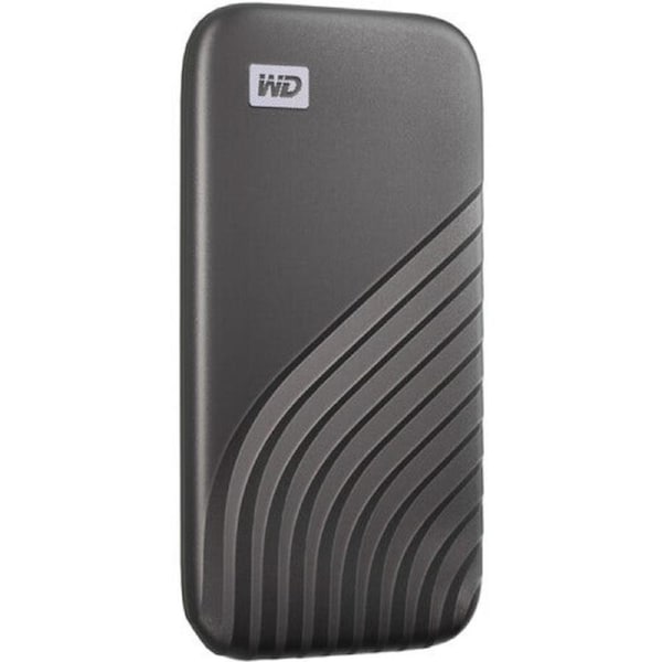 WD My Passport 500GB USB-C Portable SSD - Gray