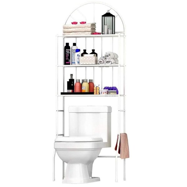 Storage Rack Over Toilet/Bathroom/Laundry/Washing Machine Towel Shelf