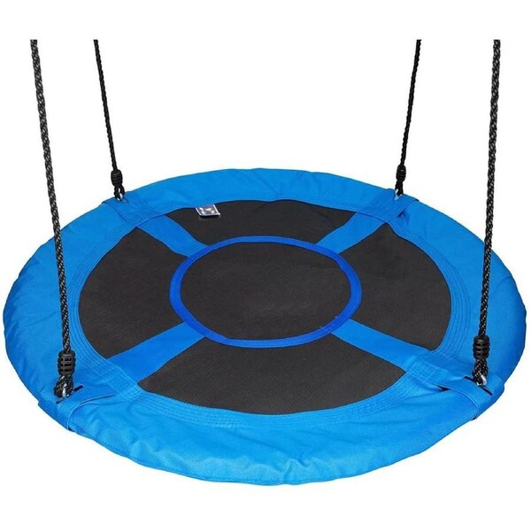 100cm 40" Tree Swing Spinner Kids Swing Seat Saucer Nest Swing Round Ring Large Tire Swing