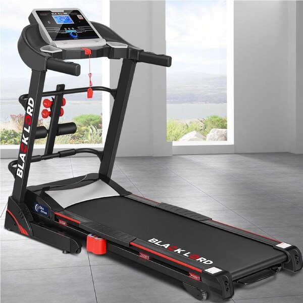 BLACK LORD Treadmill Electric Auto Incline Home Gym Exercise Run Machine