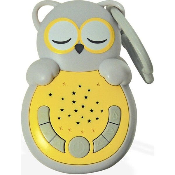 Cloud B Sweet Dreamz On The Go Owl Baby Sleep Night Light/Sleeping Aid Soother