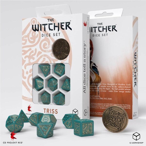 Q Workshop The Witcher Dice Set Triss - The Beautiful Healer
