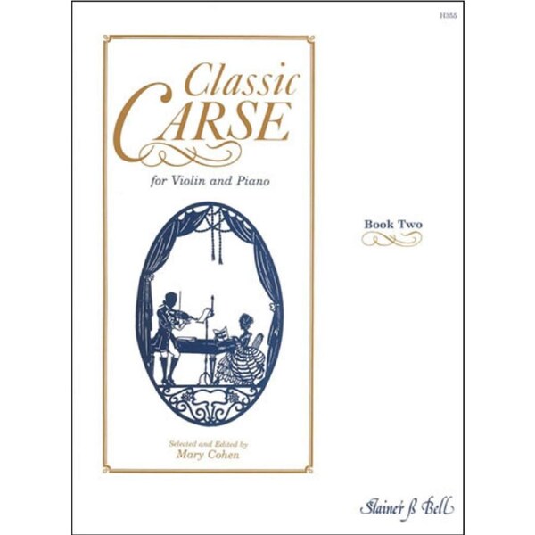 Classic Carse Bk 2 Violin, Piano