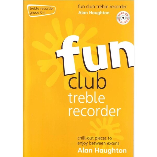 Fun Club Treble Recorder Gr 0-1 Book CD