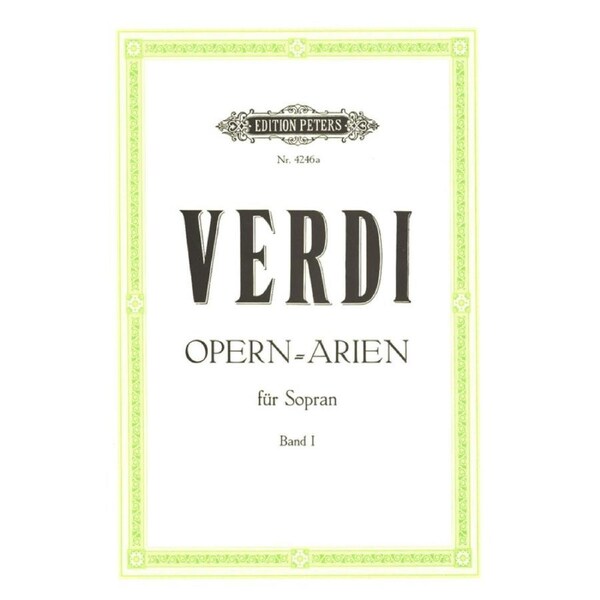 Soprano Arias Vol 1 Italian, German