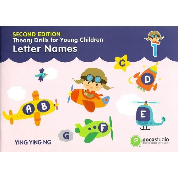 Theory Drills for Young Children Bk 1 Letter Names Second Edition