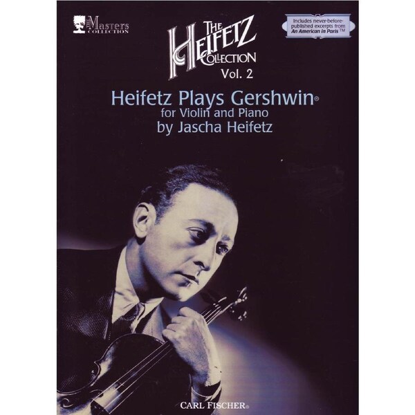 Heifetz Plays Gershwin - arranged for Violin & Piano