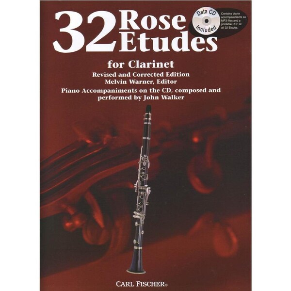 32 Studies Clarinet + Cd