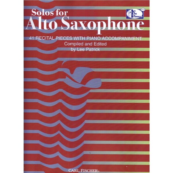 Solos For Alto Saxophone - 41 Recital Pieces with Piano Accompaniment
