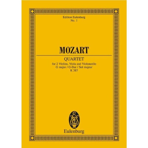 String Quartet G major KV 387