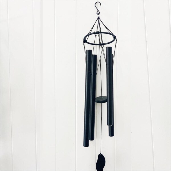 Black Metal Harmonious Tuned Wind Chime