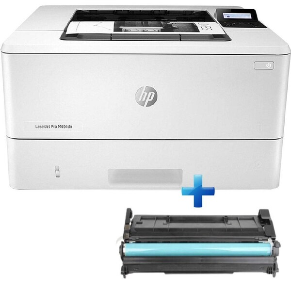HP LaserJet Pro M404dn Mono Laser Business Printer + Compatible Toner - SAME DAY SHIPPING