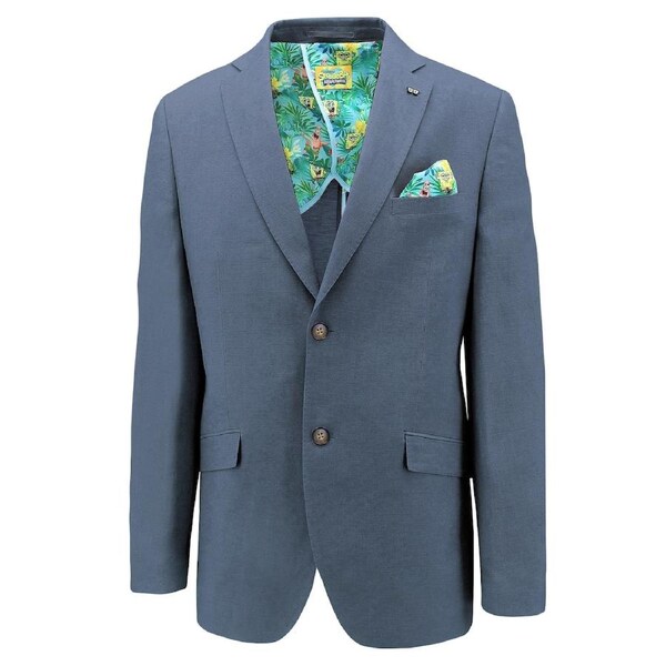 Spongebob Squarepants Mens Sports Jacket Suit - Blue 116cm