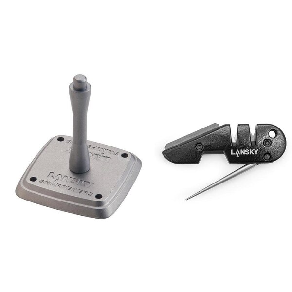 Lansky Universal Mount LM009 + Lansky Sharpening Kit PS-MED01 Bundle