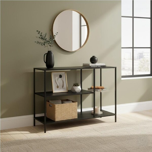 120cm Levede 3-Tier Console Table for Office, Hallway, & Entryway Side Shelf