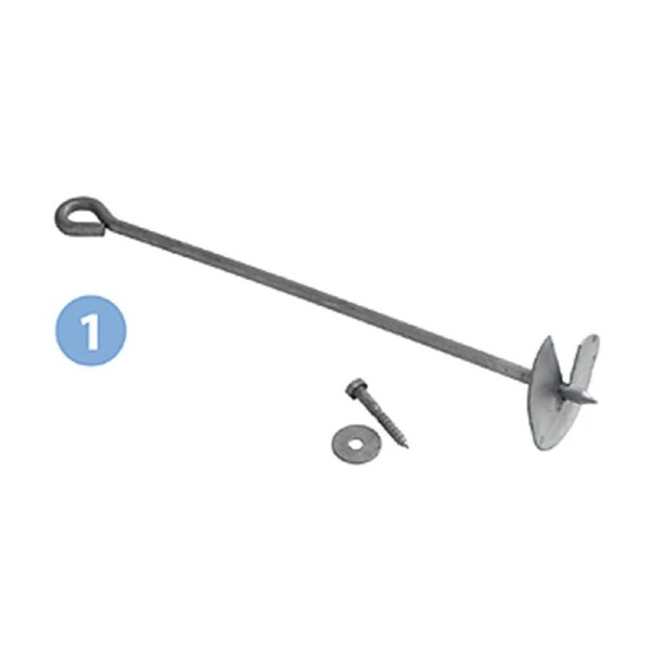 Heavy Duty 50cm Ground Anchor