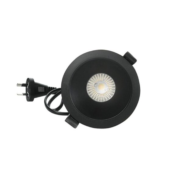 XLED XDA3-B - Deep Gen 2 9W CCT Dimmable LED Downlight - Matte Black - 90MM Hole