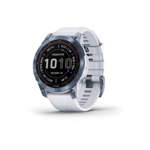 Garmin Fenix 7 Sapphire Solar Mineral Blue Titanium