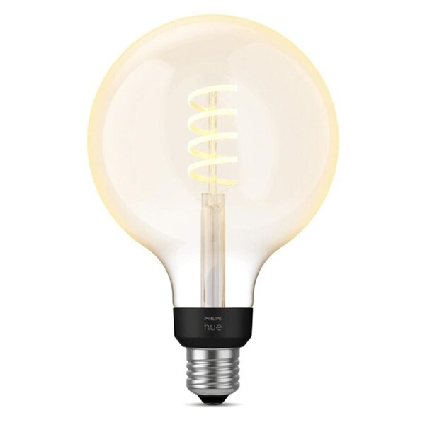 Philips Hue 19cm/7W Smart Light LED Bulb G125 E27 Globe 550lm w/ Bluetooth White