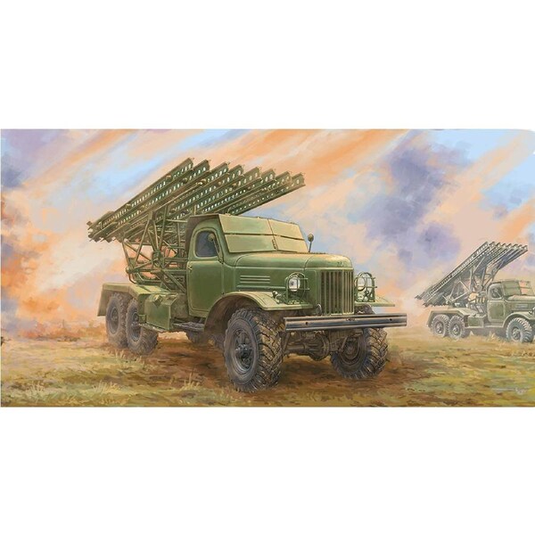 Trumpeter 1/35 Soviet 2B7 Multiple Rocket Launcher BM-13 NM Plastic Model Kit 01075
