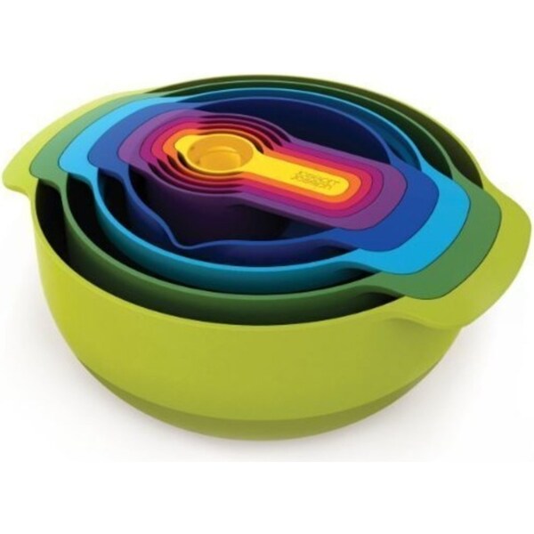 Joseph Joseph Nesting plus bowl set 9pc multi colour 40031